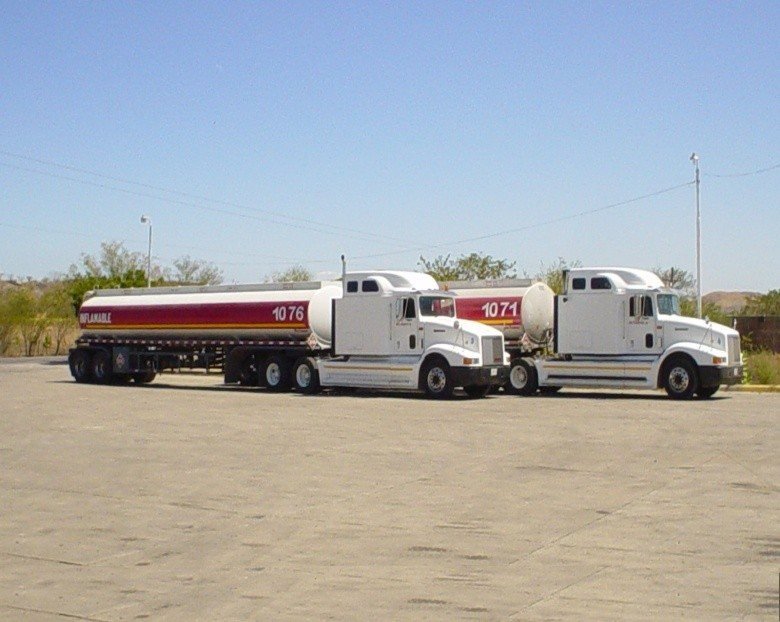Unidades de transporte de RIPSA, representando el portafolio de carga seca